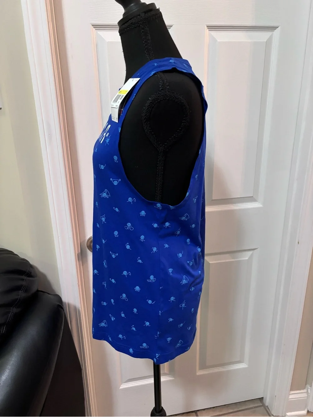 Nike Royal Blue USA Graphic Sleeveless Tank